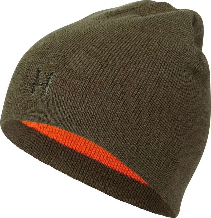 Härkila Reversible Mössa (willow green/orange)