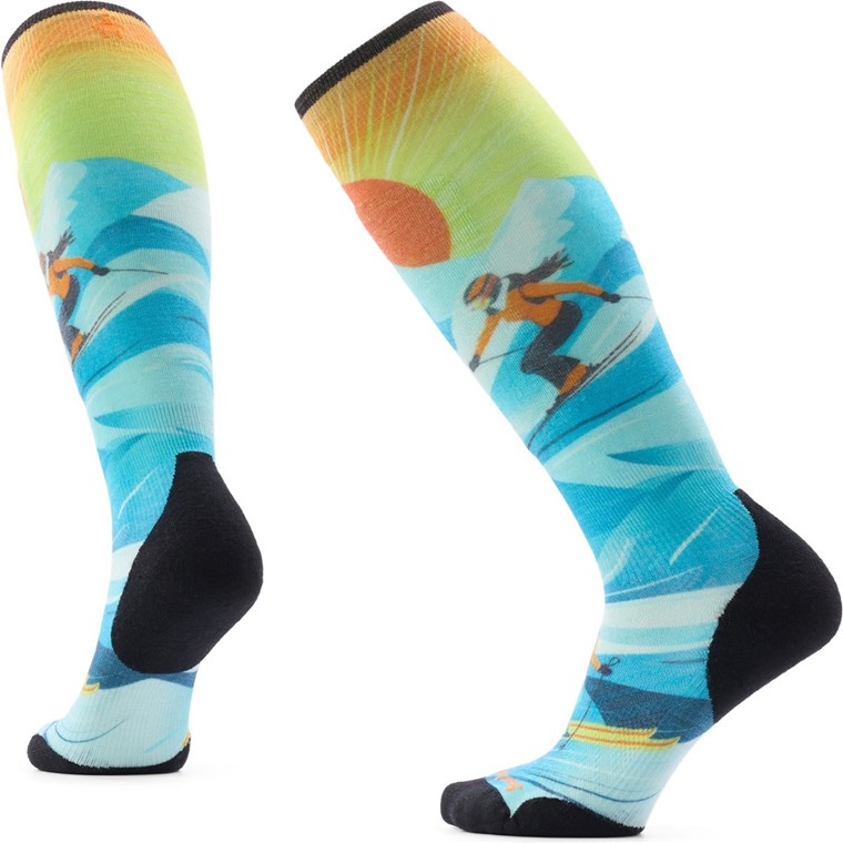 Smartwool Women’s Ski Targeted Cushion Steep Days Serene Blue